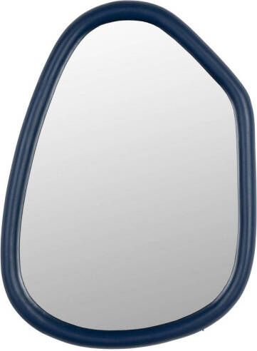 Zuiver Looks Spiegel| Wandspiegel Organische vorm Navy| Blauw S