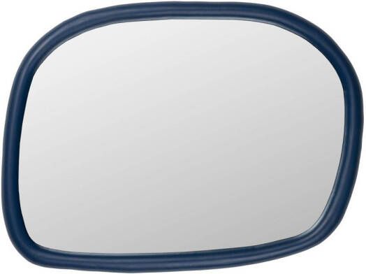 Zuiver Looks Spiegel| Wandspiegel Organische vorm Navy| Blauw M
