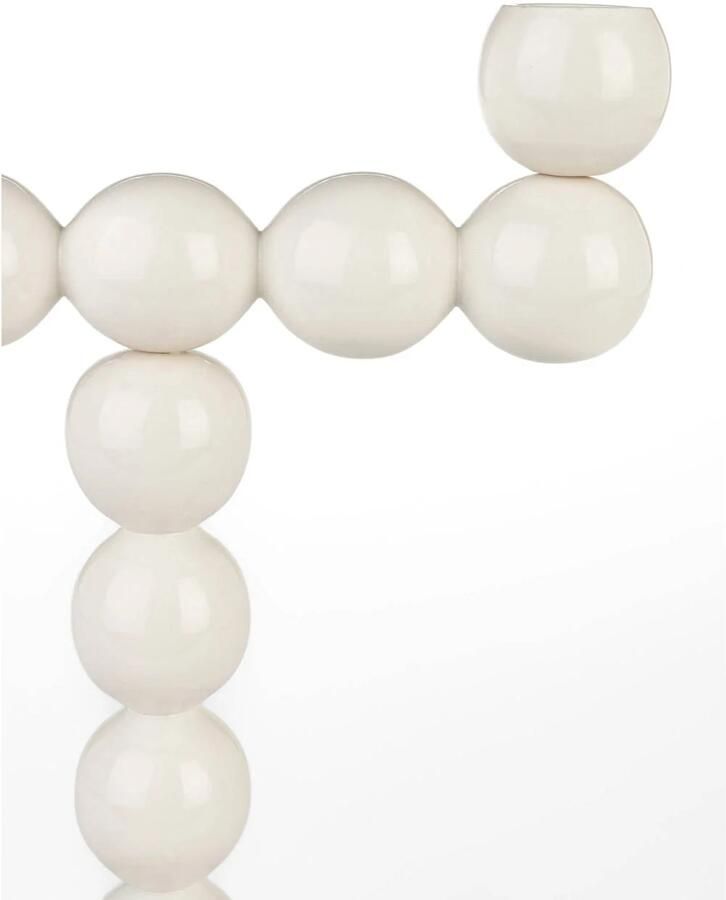 Zuiver Bubbles Kandelaar Two Shiny Beige - Foto 2