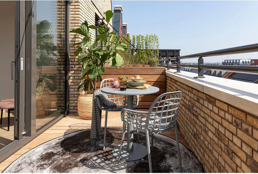 Zuiver binnen- en buitenvloerkleed Moon (Ø200 cm) - Foto 2