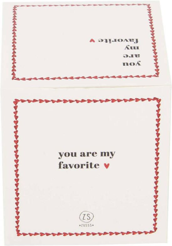 Zusss geurkaars Favorite (9x8 cm)