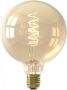 Calex LED volglas Flex Filament Globelamp 220-240V 4W 200lm E27 G125 Goud 2100K Dimbaar - Thumbnail 2