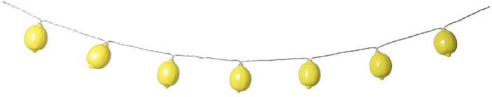 Xenos Guirlande met citroen lampjes 165 cm