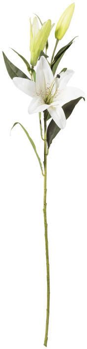 Xenos Kunstbloem lelie wit 91 cm