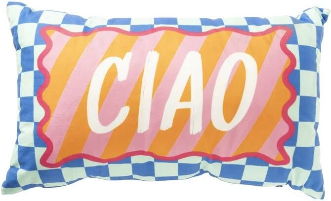 Xenos Kussen ciao multikleur 30x50 cm