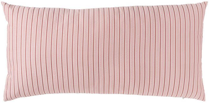 Xenos Kussen streep roze 60x30 cm
