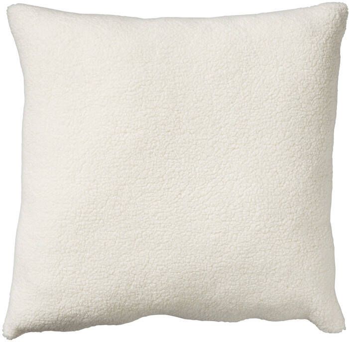 Xenos Sierkussen teddy beige 45x45 cm