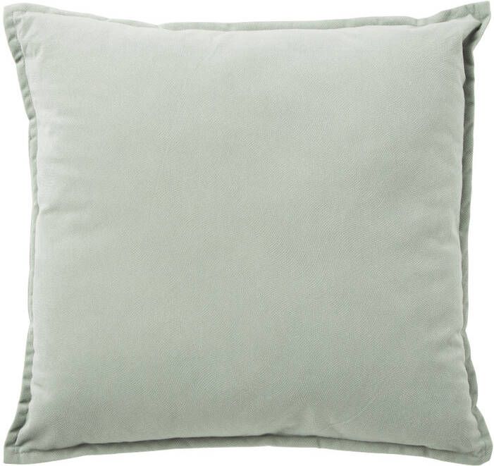 Xenos Kussen velvet groen 45x45 cm