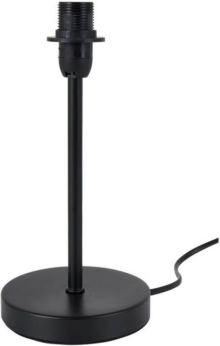 Xenos Lampenvoet zwart 25 cm