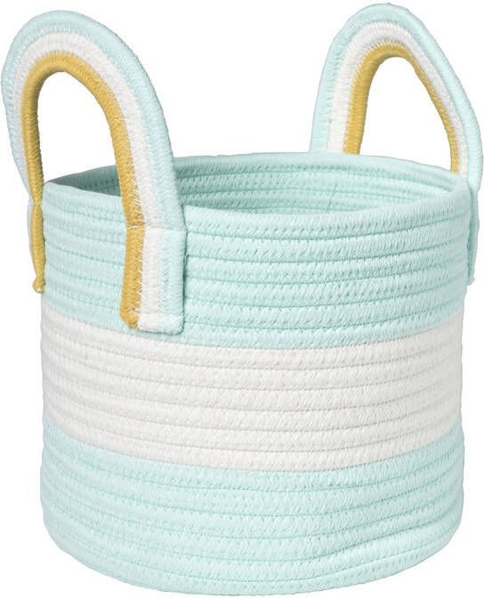 Xenos Mand colors met hengsels blauw wit ø17x21 cm