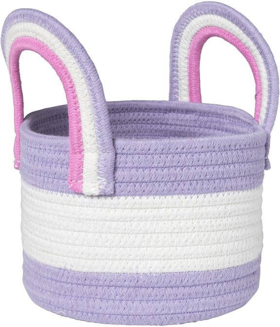 Xenos Mand colors met hengsels lila wit ø13x17 cm