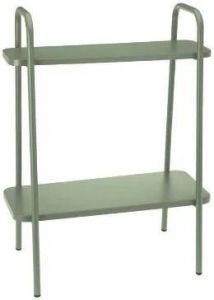 Xenos Plantenrek metaal 50x26x66 cm groen
