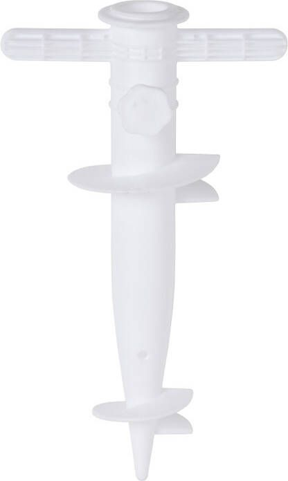 Xenos Prik parasolhouder wit 30x16.5x9 cm