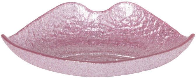 Xenos Schaaltje lippen roze 3.5x17x17 cm