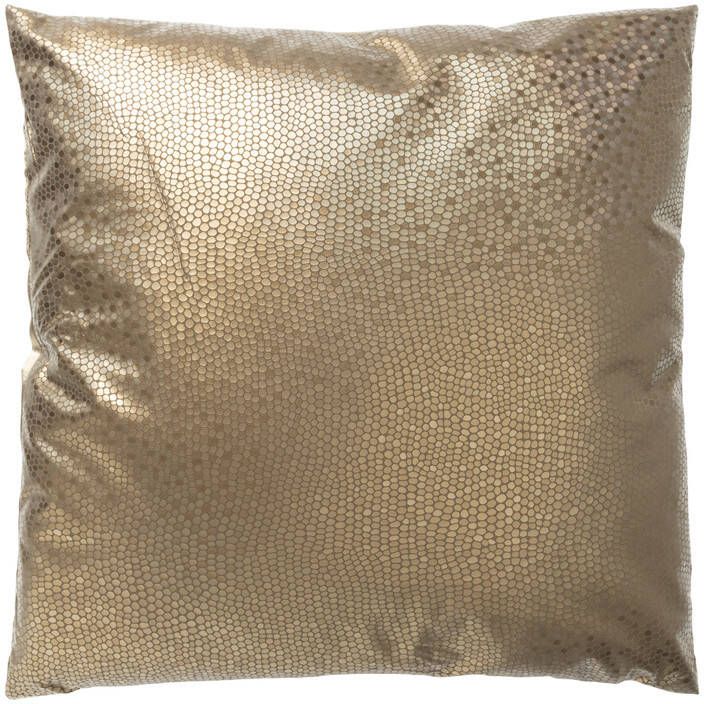 Xenos Sierkussen schubben goud 45x45 cm
