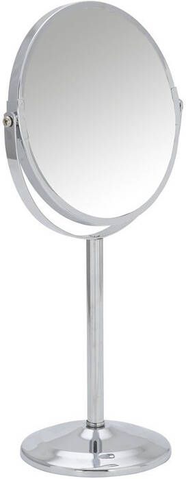 Xenos Make-up spiegel chroom ø16 x 36 cm