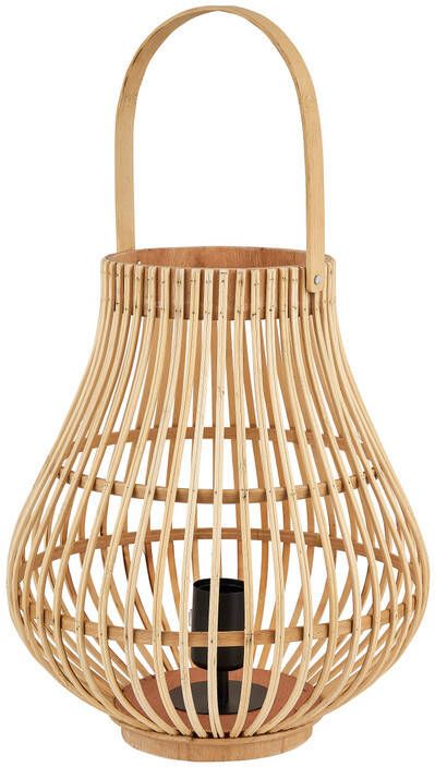 Xenos Tafellamp bamboe ø30x35 cm
