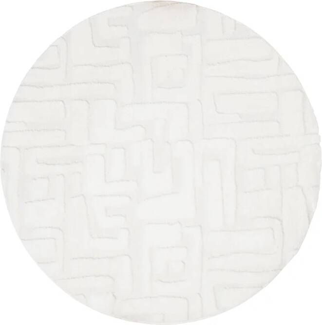 Xenos Vloerkleed native beige ø120 cm