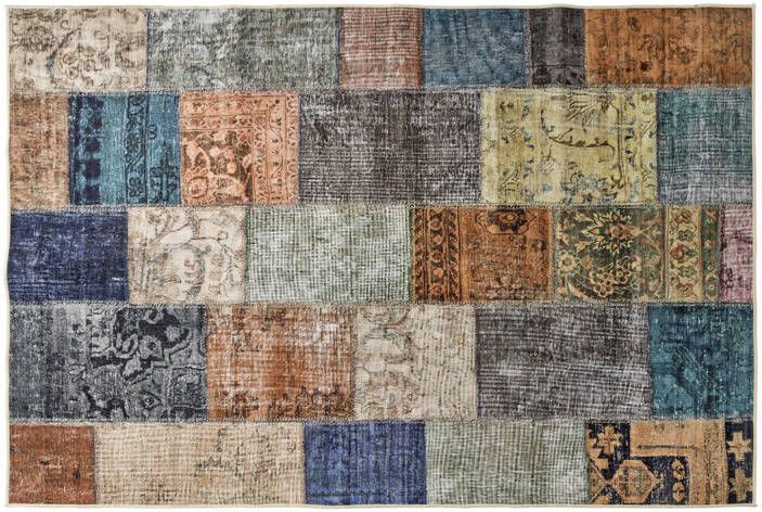 Xenos Vloerkleed patchwork multikleur 120x180 cm