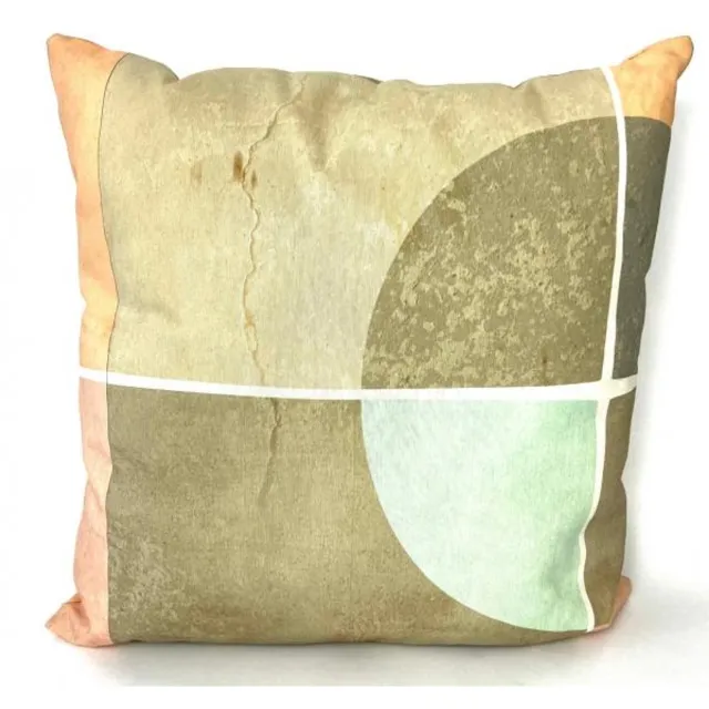 Madison sierkussen 50x50 cm Block/Round taupe pink nvt