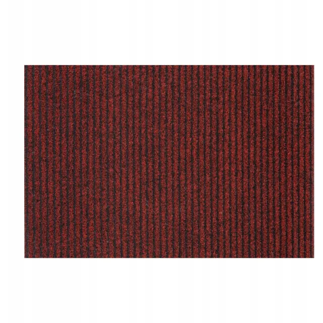 GIN Rode rubberen deurmat GIN 100x150 cm Rood