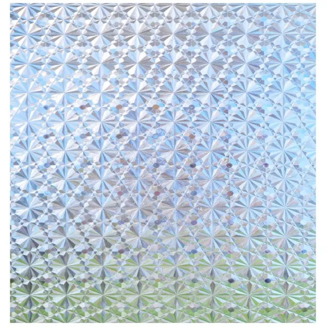 Zindoo Retro design 3D-effect raamfolie - ondoorzichtig - 1 stuk - 90 x 300 cm Retro-3d