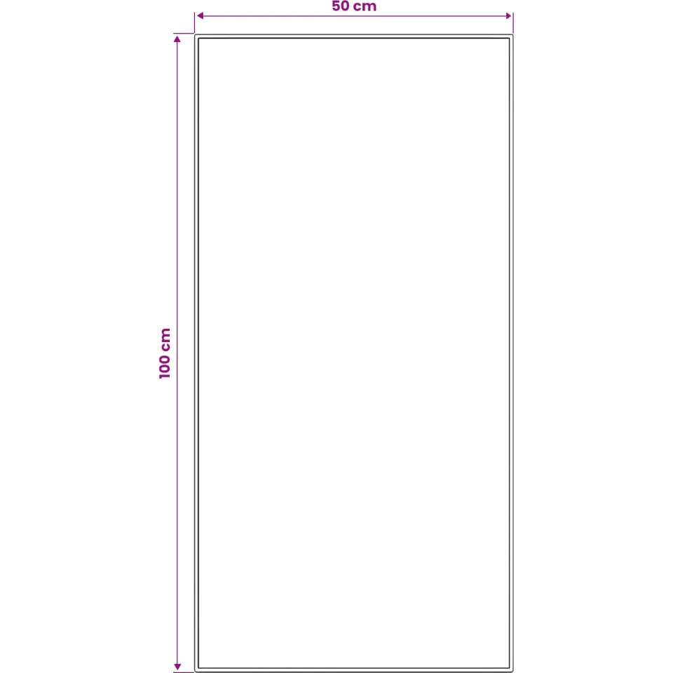 vidaXL Vloerkleedloper LESAKA kleurrijk 50 x 100 cm Diamantvelours meerkleurig, foto 3