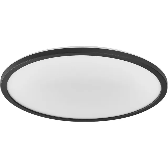 Osram SMART+ WiFi Orbis Ultra Slanke LED Paneelverlichting 400mm Zwart, 25W, 1870lm, RGB+TW 2700-6500K, Alexa