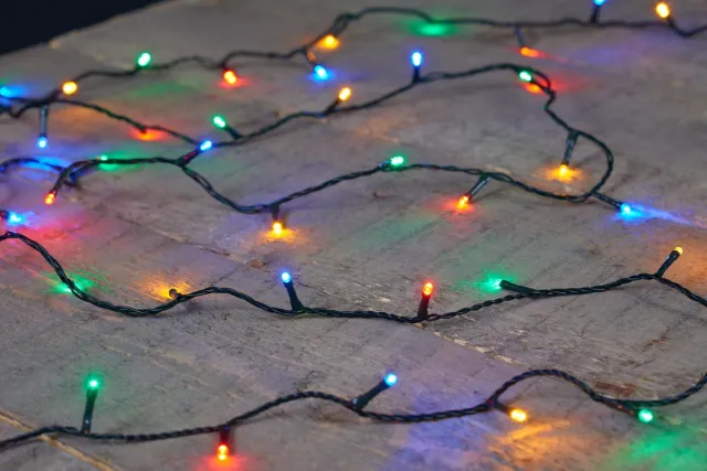 CBD Anna's Collection Kerstverlichting - 120 leds - gekleurd - 12 meter - buiten en binnen