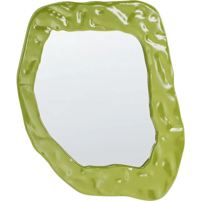 Beliani MARTYRE - Wandspiegel - Groen - MDF