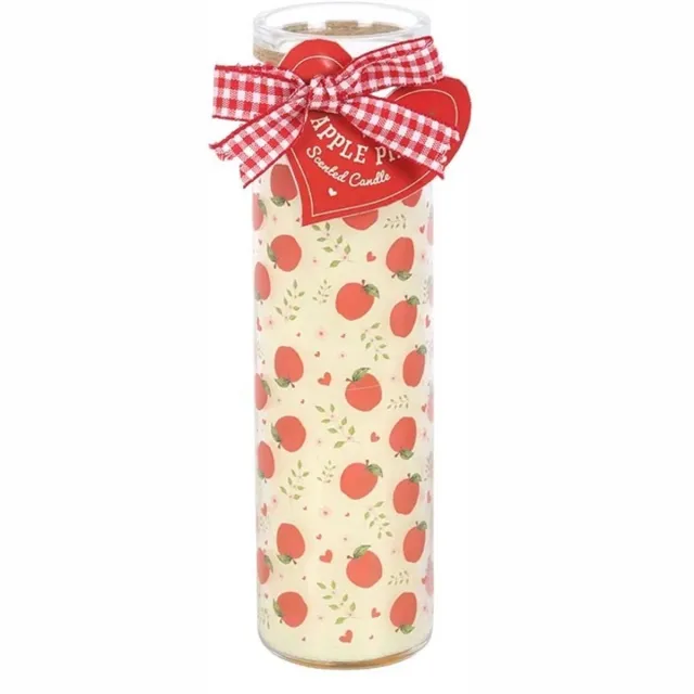 Something Different Apple Print Apple Pie Tube Geurkaars - Multicolours
