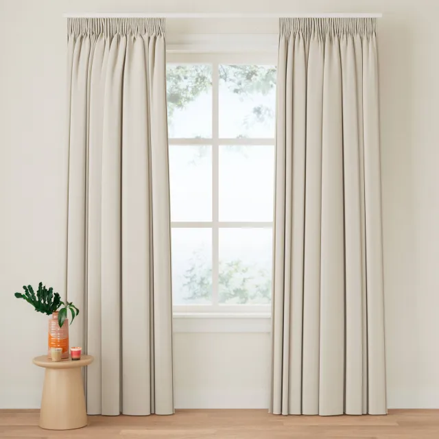 NOUS Living Verduisterend gordijn kant en klaar (140 x 180 cm)* beige