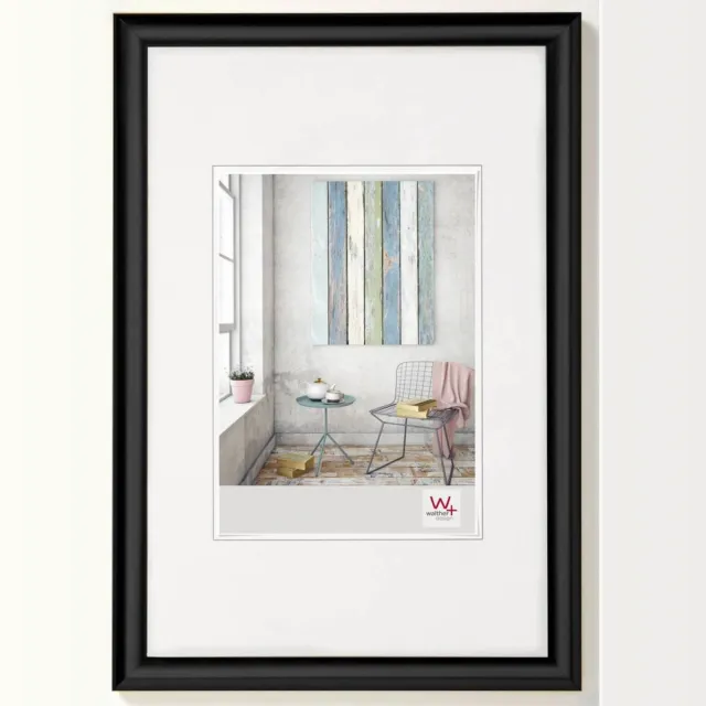 Walther Trendstyle - Kunststof lijst - Fotoformaat 13x18 cm - Zwart