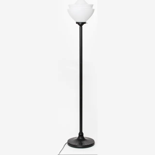 Coloured by Art Vloerlamp Art Deco Punt Large Moonlight - Art Deco Trade Zwart