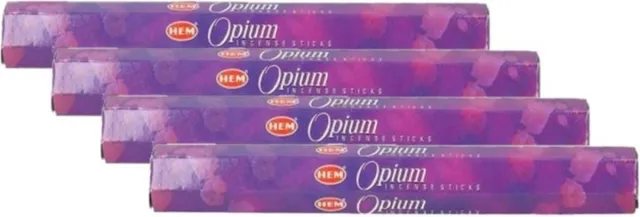 HEM Wierook Opium- 120x wierookstokjes - geurstokjes - Oosters Multi