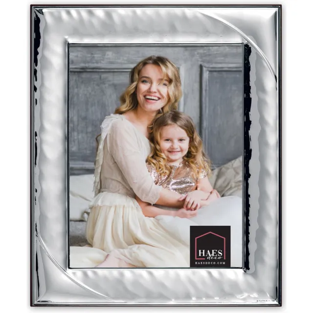 HAES deco Verzilverde Fotolijst Garda voor een foto van 20x25 cm – B12681HS
