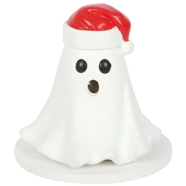 Something Different Ghost with Santa Hat Wierookhouder - Multicolours