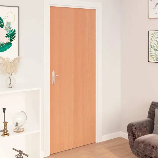 vidaXL Meubelfolies zelfklevend 2 st 500x90 cm PVC Japans eikenkleurig Beige