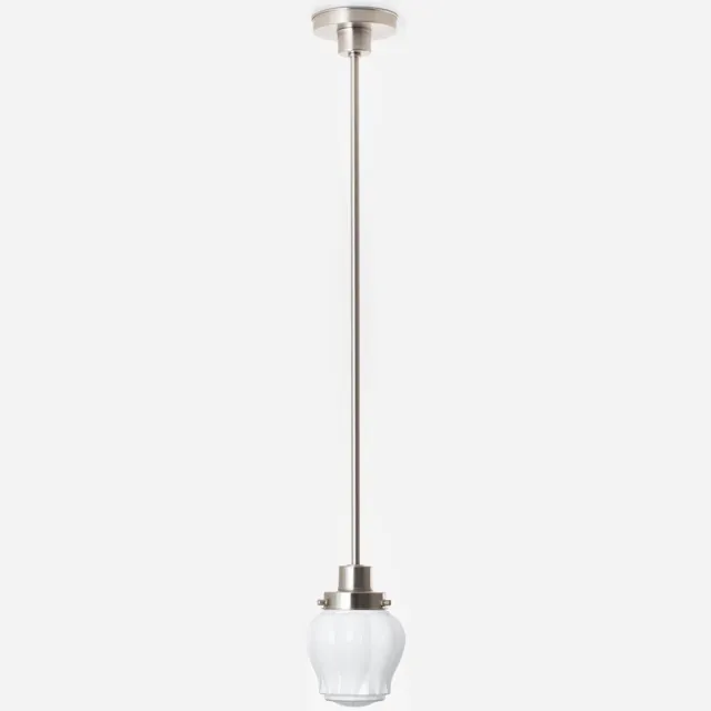 Coloured by Art Hanglamp Eden 20's Matnikkel - Art Deco Trade
