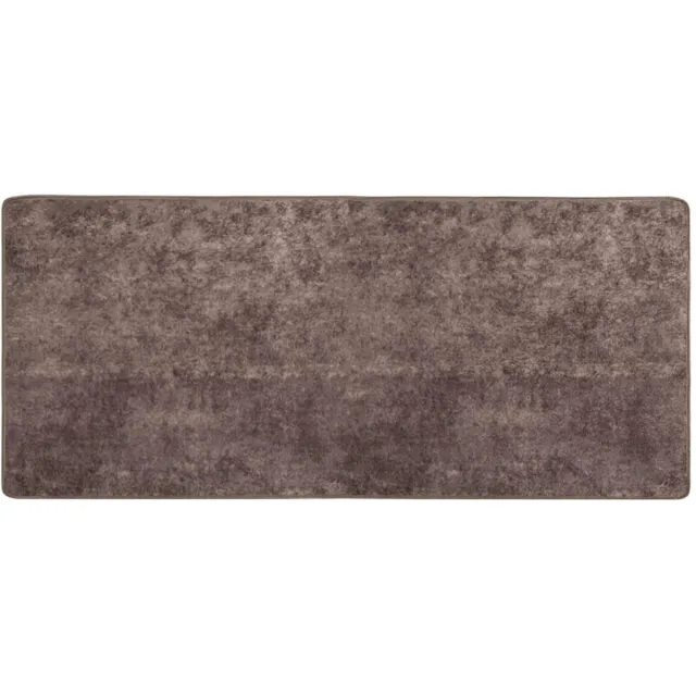 vidaXL Tapijt - Runner - MARSA - Grijs - 80 - x - 200 - cm - Polyester - en - PVC