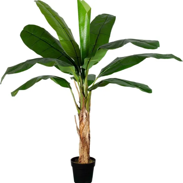 HTT Decorations Kunstplant Bananenplant H150cm - HTT Decorations kunstplanten Groen