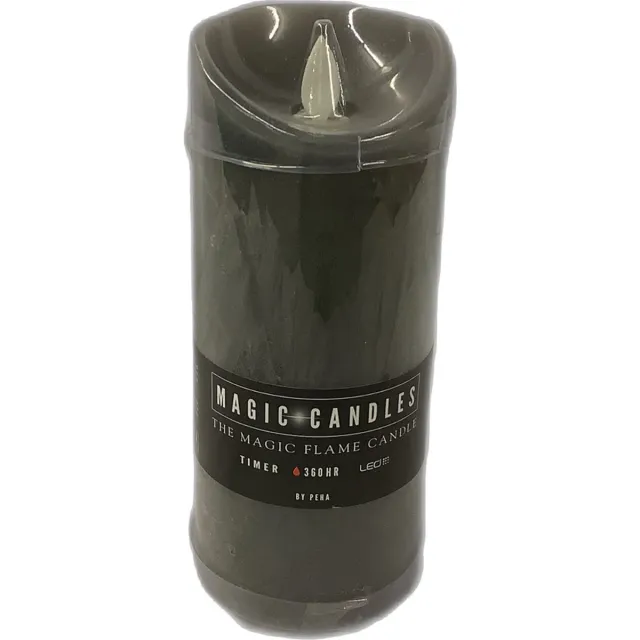 PEHA magic candles the magic flame candle timer 360h led grijs