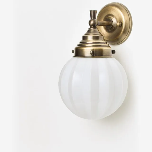 Coloured by Art Wandlamp Carambola Royal Brons - Art Deco Trade