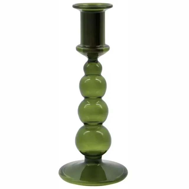 House Doctor Kandelaar Vidro groen glas 19cm [gid://shopify/Metaobject/303100625231]