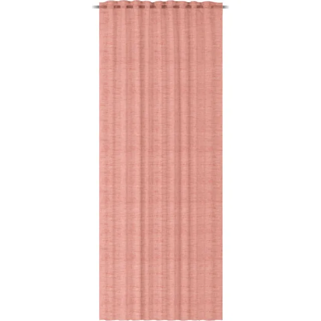 Elbersdrucke Gordijn met verborgen lussen Liem 255x140 cm rood Rot