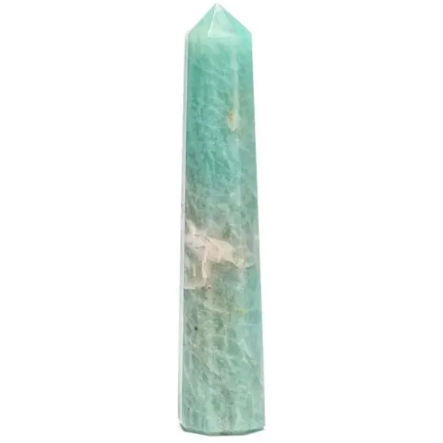 Ancient Wisdom Amazoniet Obelisk - 7.5/10cm Meerkleurig