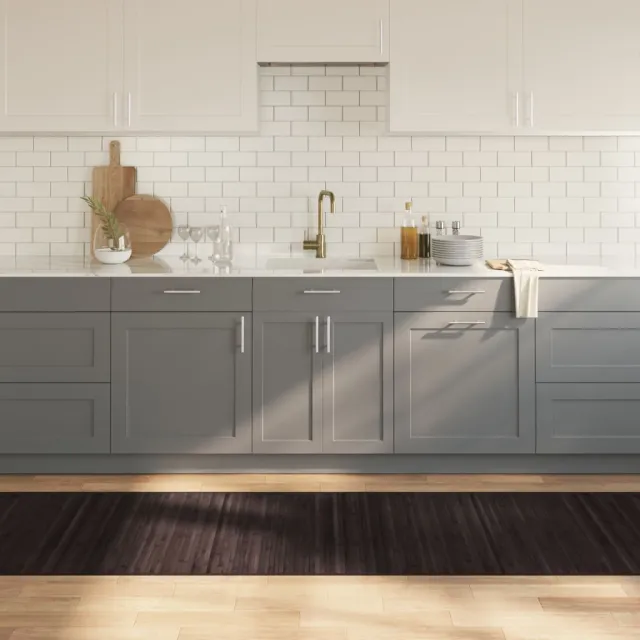 vidaXL Vloerkleed rechthoekig 80x300 cm bamboe donkerbruin bruin, foto 2