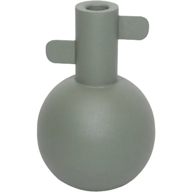 Branded by Kandelaar - Branded by - kandelaar Lotella jade - 20 cm hoog Groen