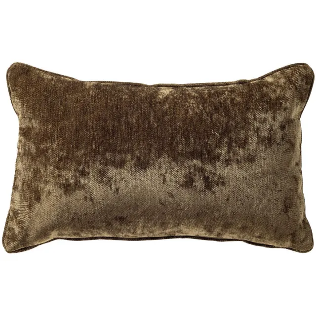 Dutch Decor LEWY - sierkussen 30x50 cm - glansvelours - Military Olive - groen - Inclusief binnenkussen - Luxe kussens voor woonkamer & bank Olijfgroen