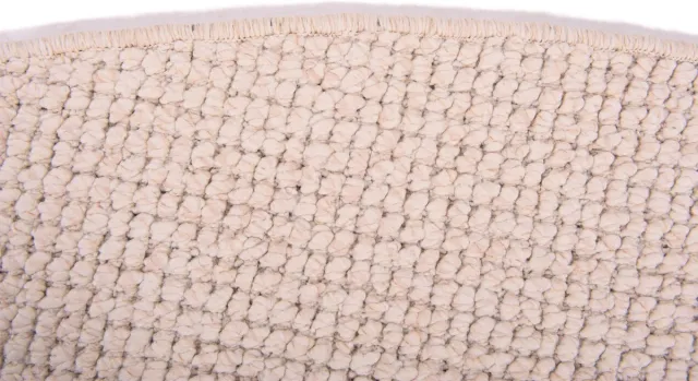 DÉJA Living Vloerkleed Rond Ø160cm - Laagpolig Beige Polypropyleen - Yvoire